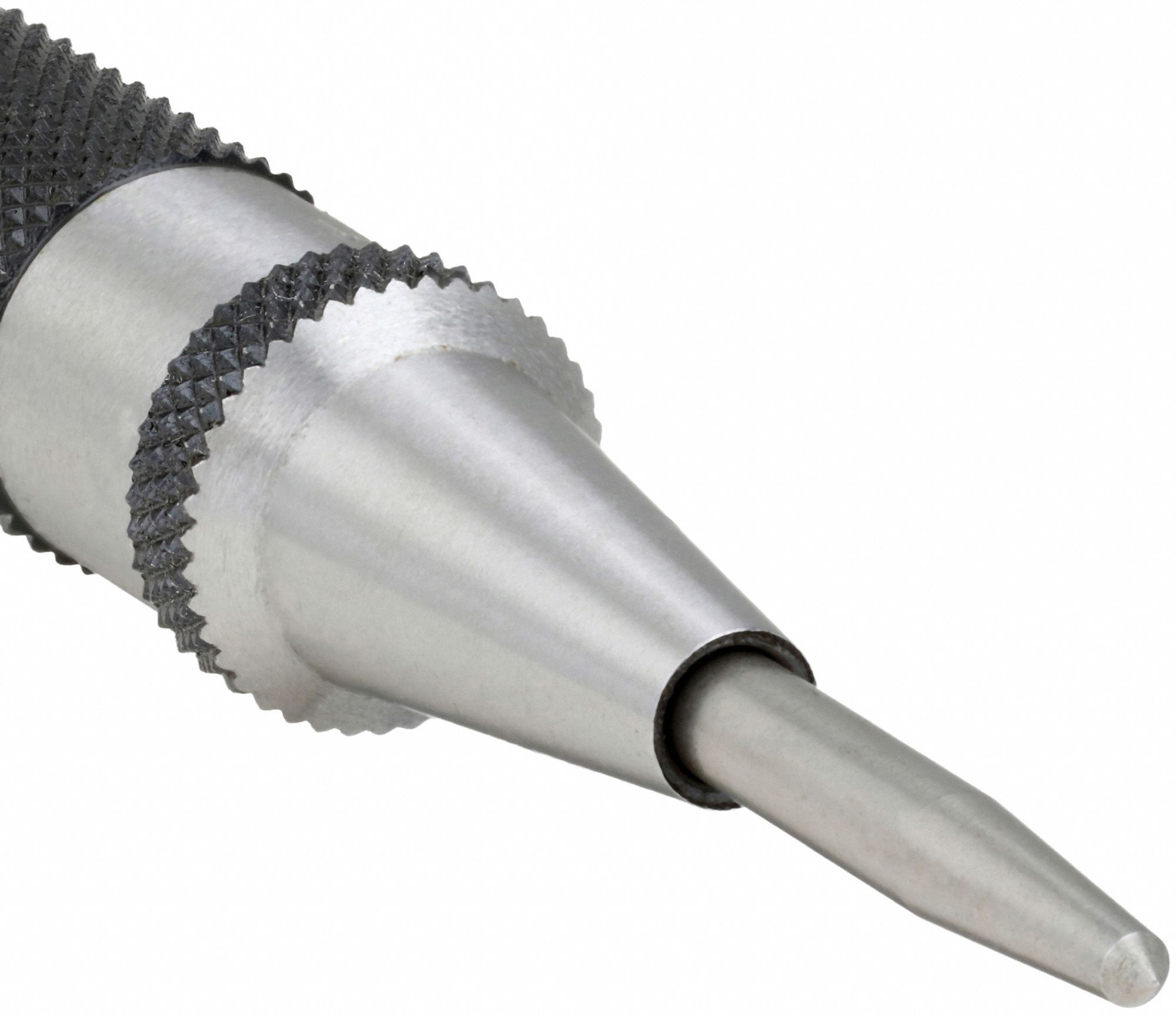 STARRETT Automatic Center Punch 1/64 in Tip Size, Round, 9/16 in Shank