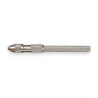 PIN VISE, 0.03 IN TO 0.062 IN RANGE, 0.8MM TO 1.6MM RANGE, NICKEL PLATED