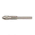 PIN VISE, 0.115 IN TO 0.187 IN RANGE, 2.9MM TO 4.8MM RANGE, NICKEL PLATED