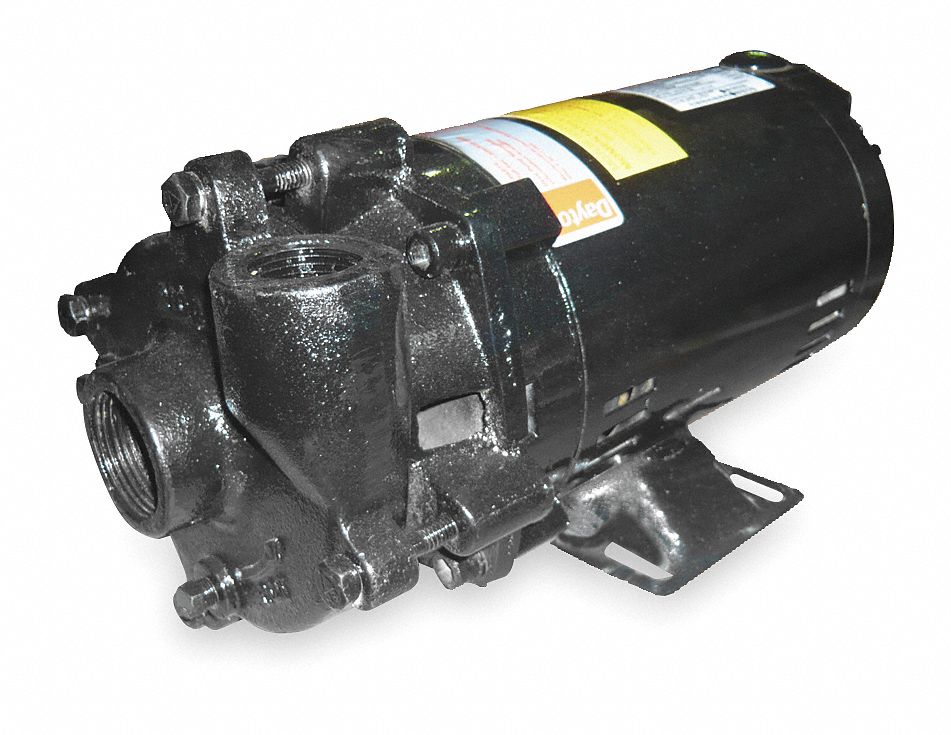 DAYTON Bomba de Aguas Residuales Sumergible, 1 HP Manual, 230 Voltaje -  Bombas Eyectoras de Aguas Residuales - 3BB93