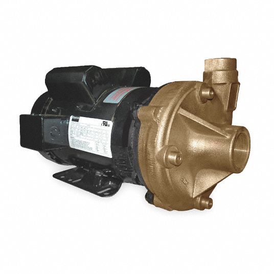 2 hp, 115/230V AC, Centrifugal Pump - 2ZXA5|2ZXA5 - Grainger