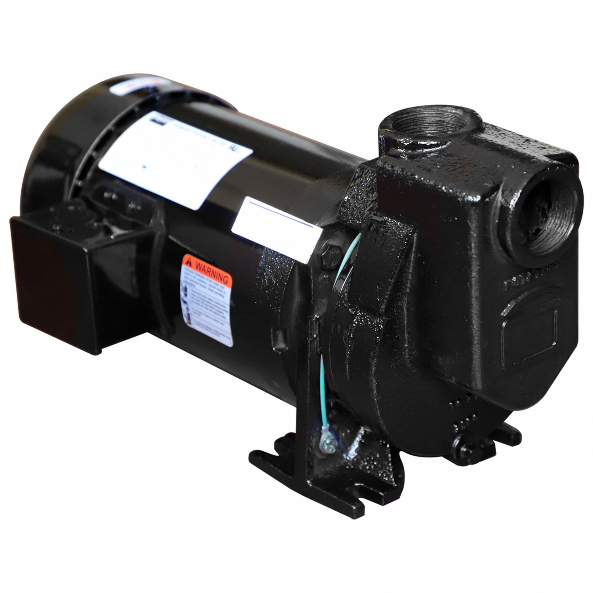 Centrifugal Pump: 208-230/460V AC, 63 ft Max Head, 1 1/2 in Compat Intake and Disch, TEFC, 3 Centrifugal Pump: 208-230/460V AC, 63 ft Max Head, 1 1/2 in Compat Intake and Disch, TEFC, 3