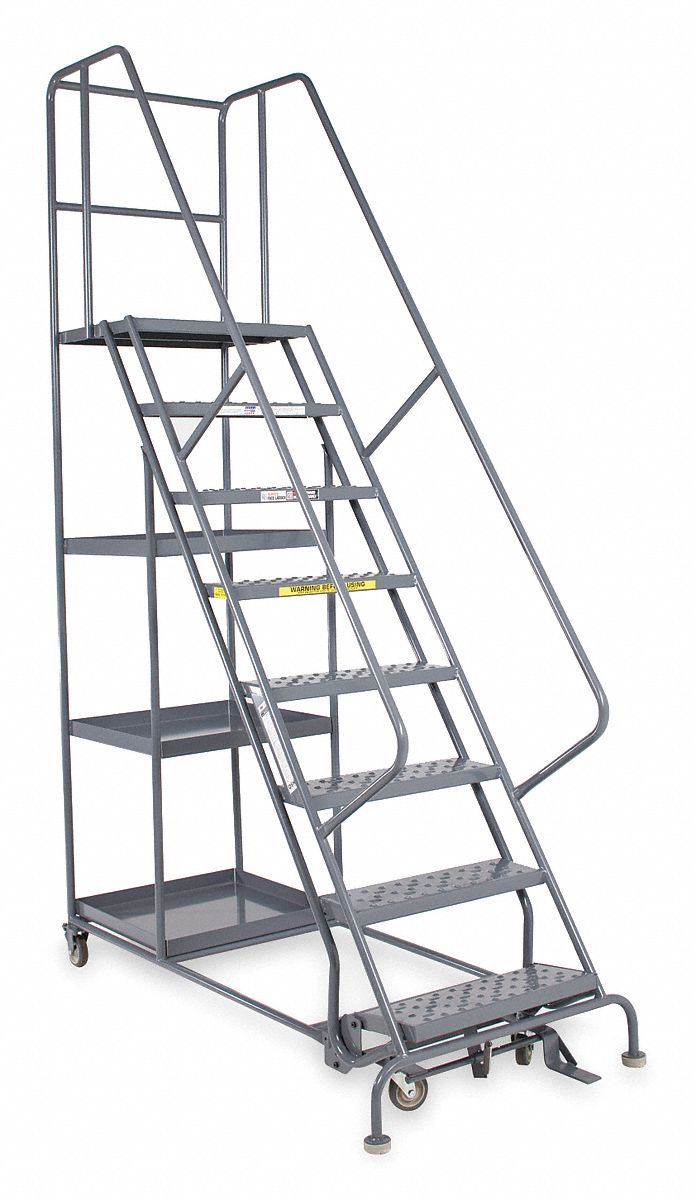 Rolling Ldr,Unasmbld,Hndrl,Platfm 60In H - Grainger