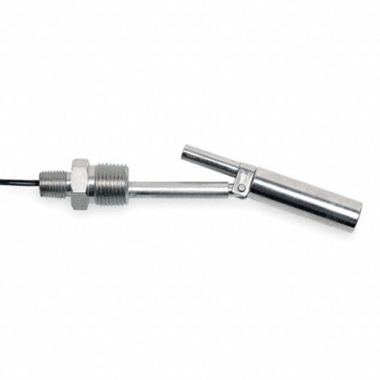 MADISON Tank Liquid Level Switch, Selectable, Stainless Steel, 1/4 in x