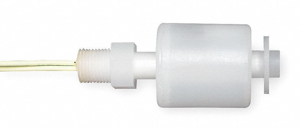 Closed Liquid Level Switch: Selectable, SPST, Kynar