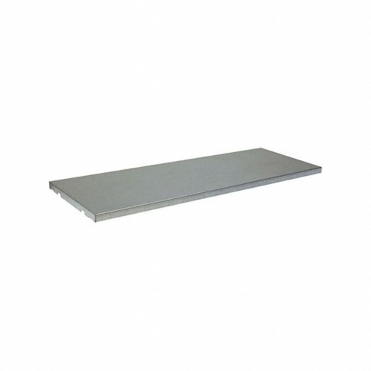 Safety Cabinet Shelf: Under Counter Flammable Cabinets, 22 gal, 31 1/2 in x 18 in, Gray, Steel