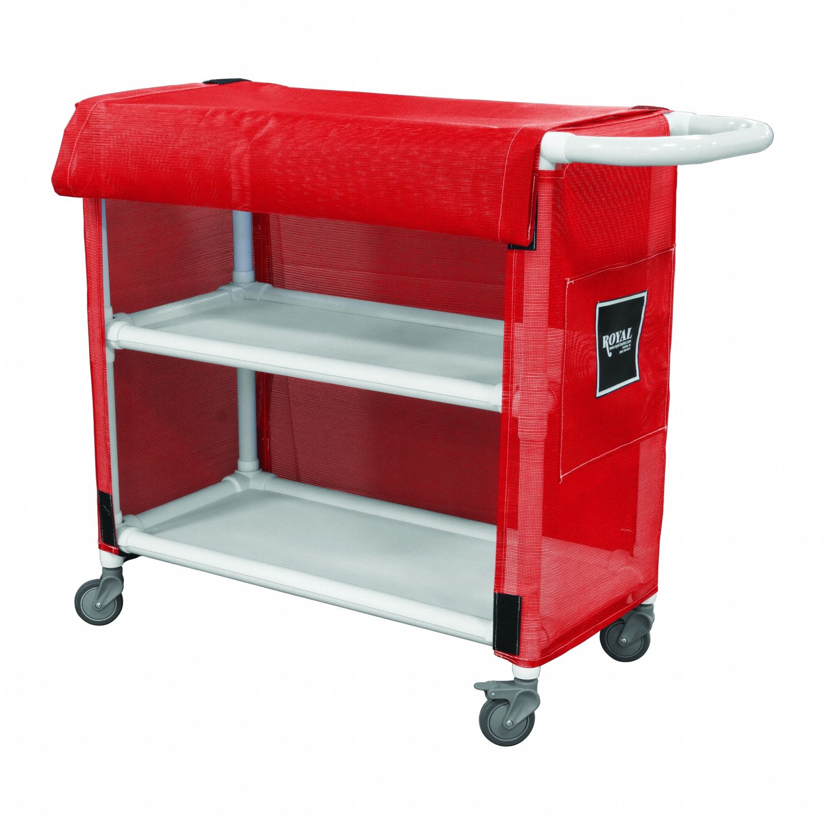 Linen Cart: Red,