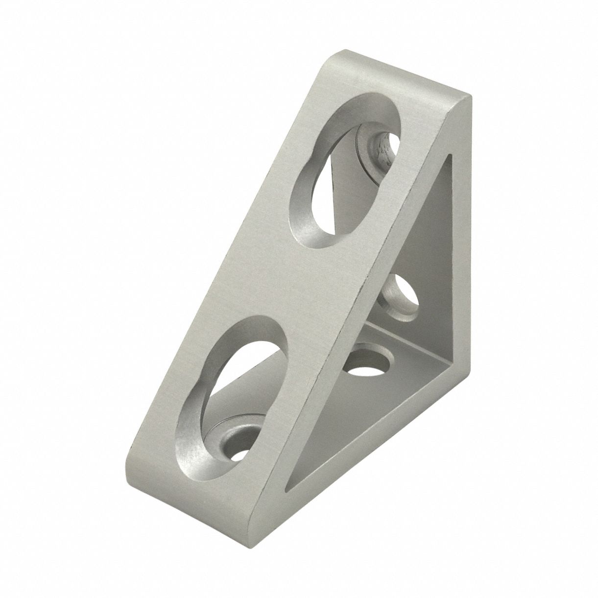 T-SlotFrmingConnectr Alum Slvr 60mm 60mm