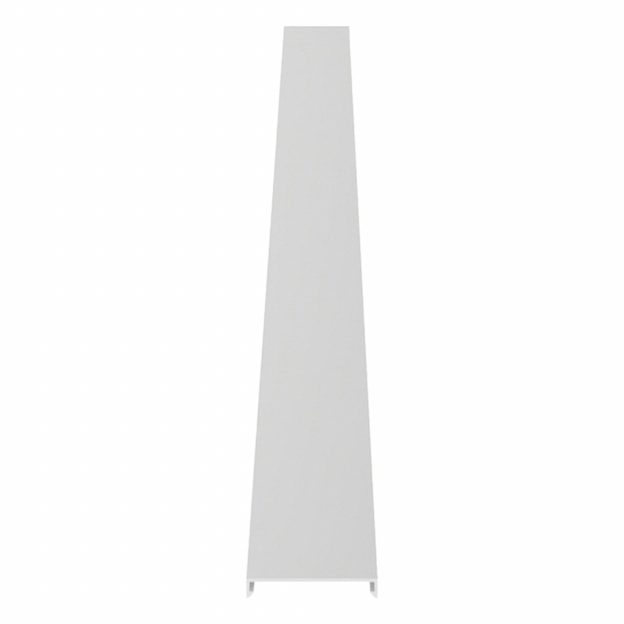 WIRE DUCT COVER FLUSH WHITE 2.25WX0.35D