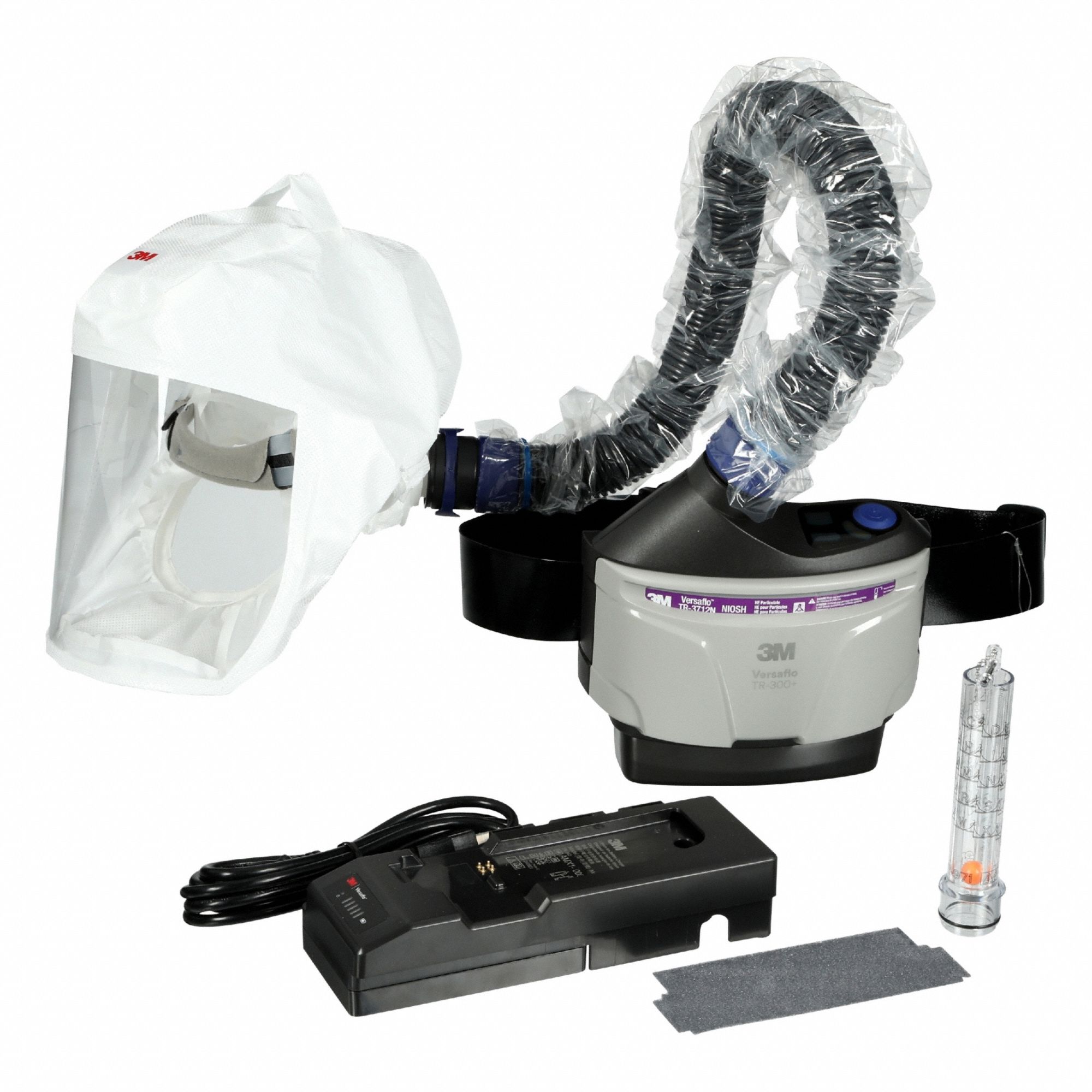 PAPR System Kit Full Hood Belt-Mount