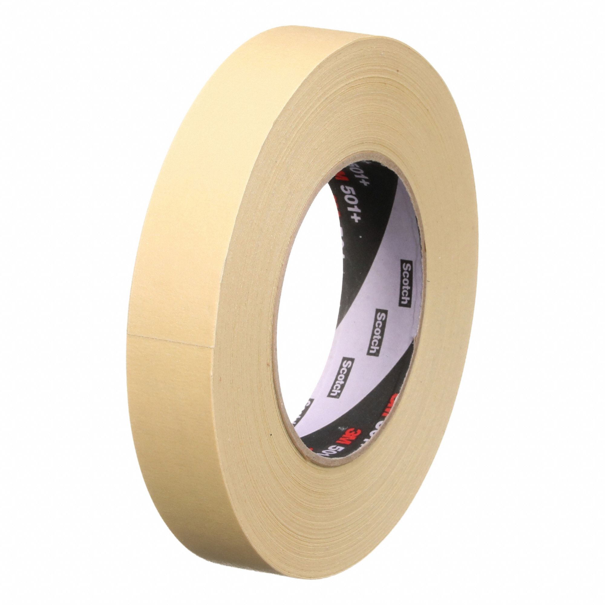 Painter's Tape: 15/16 in Wd, 60 yd Lg, 7.3 mil Thick, Tan, Crepe Paper, Rubber, Indoor
