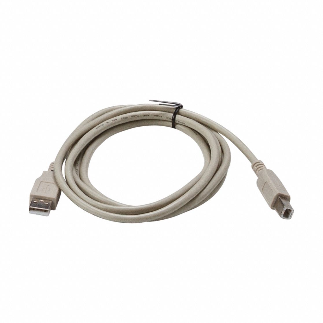 Printer Cable: Printer Cable, Gray, 6 ft Cable Lg