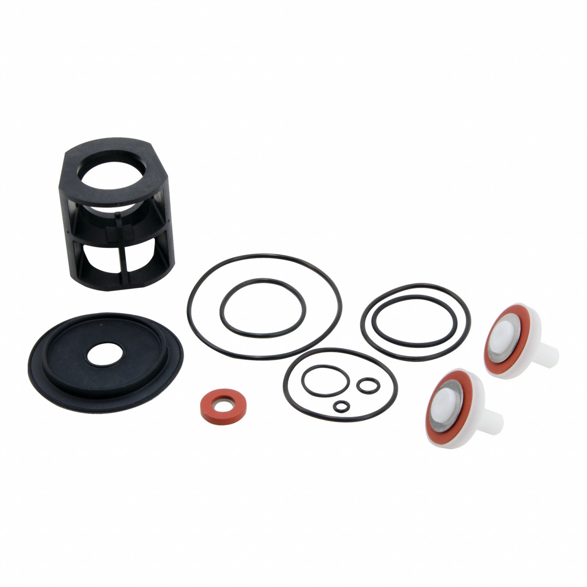 Backflow Preventer Repair Kits: Complete Rubber Parts Kit, 793HG5, 1 in Compatible Valve Size