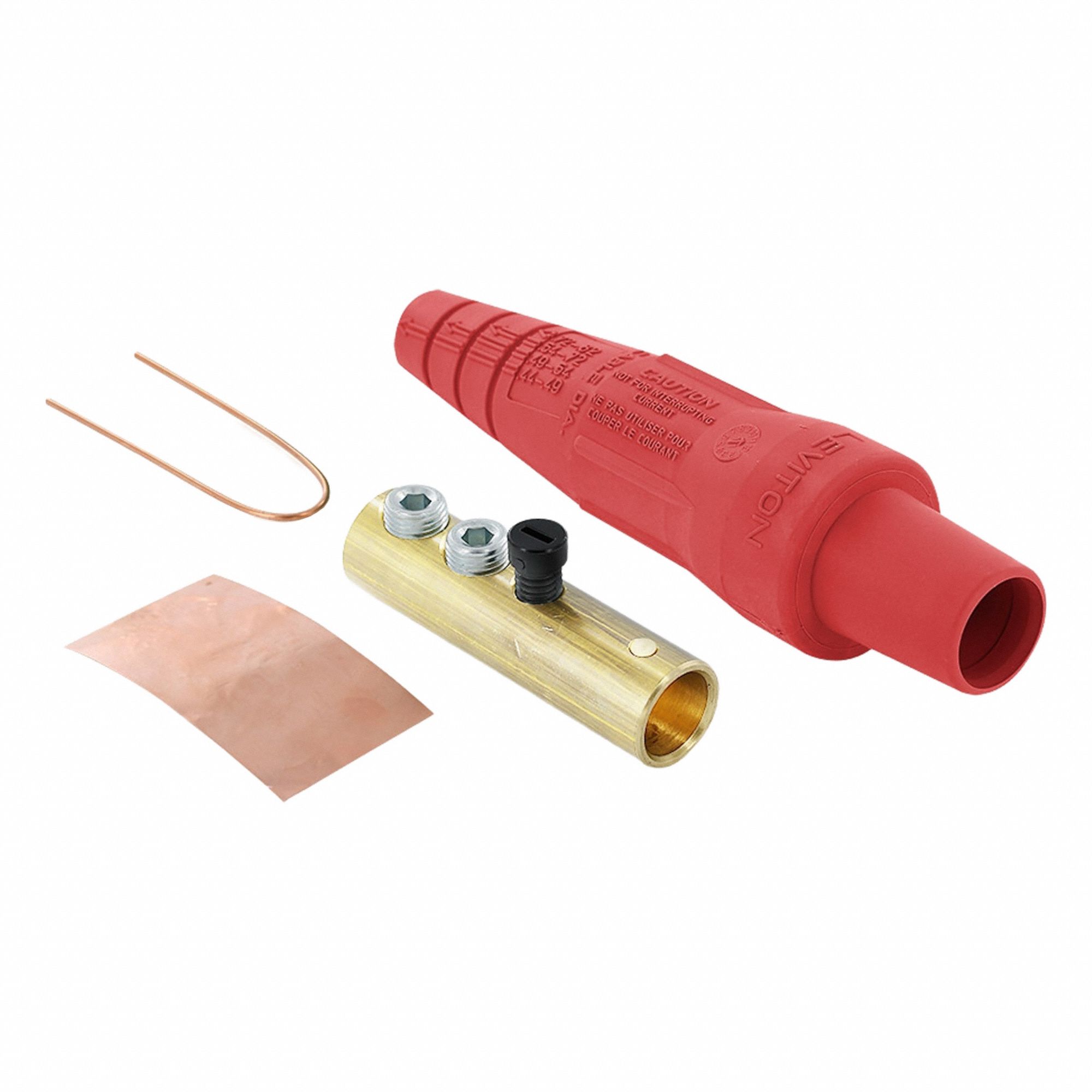 Single Pole Inline 300 A Female Red