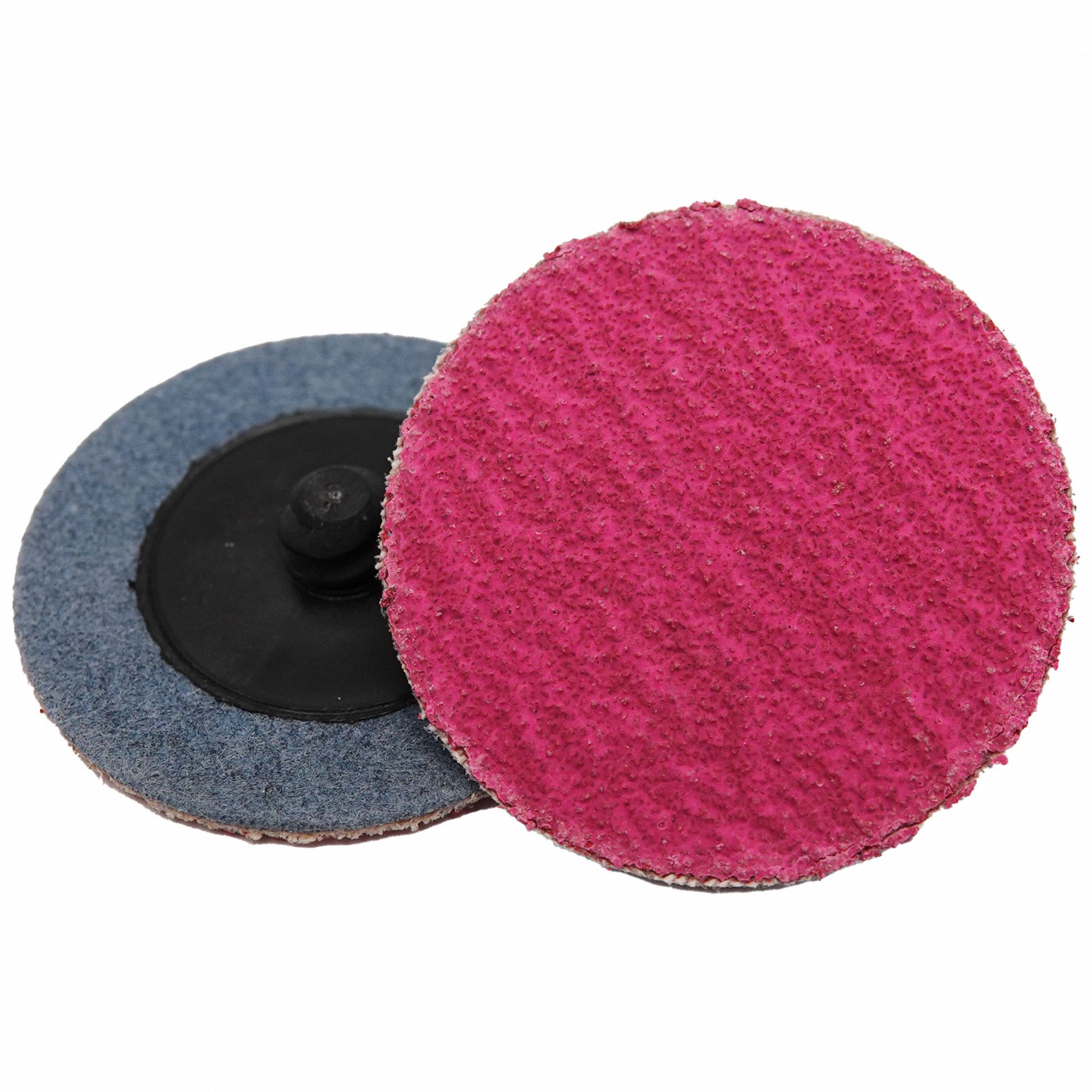 Quick-Change Sanding Disc: TR, 2", Ceramic, 60 Grit, Y Wt Cloth, Ambush