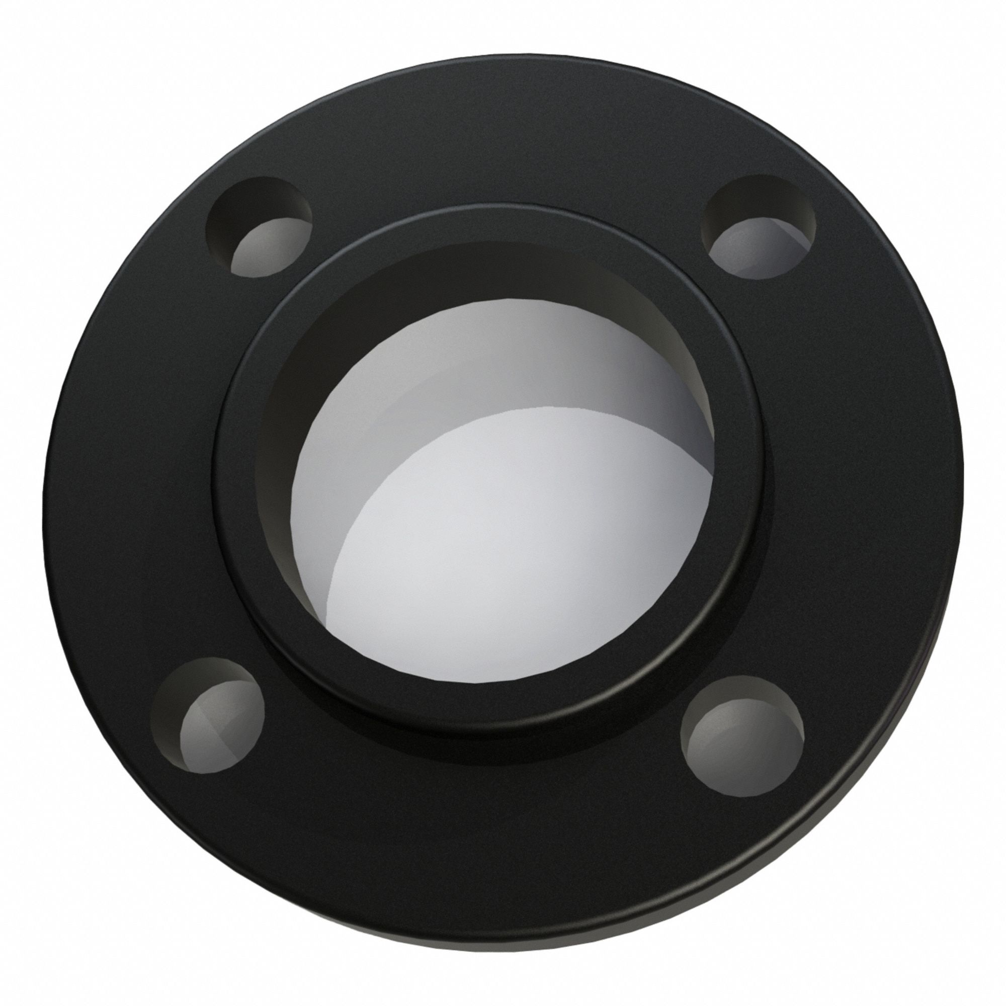 Slip on Flange: Carbon Steel, Reducing Slip On Flange, 2 in Pipe Size, 150