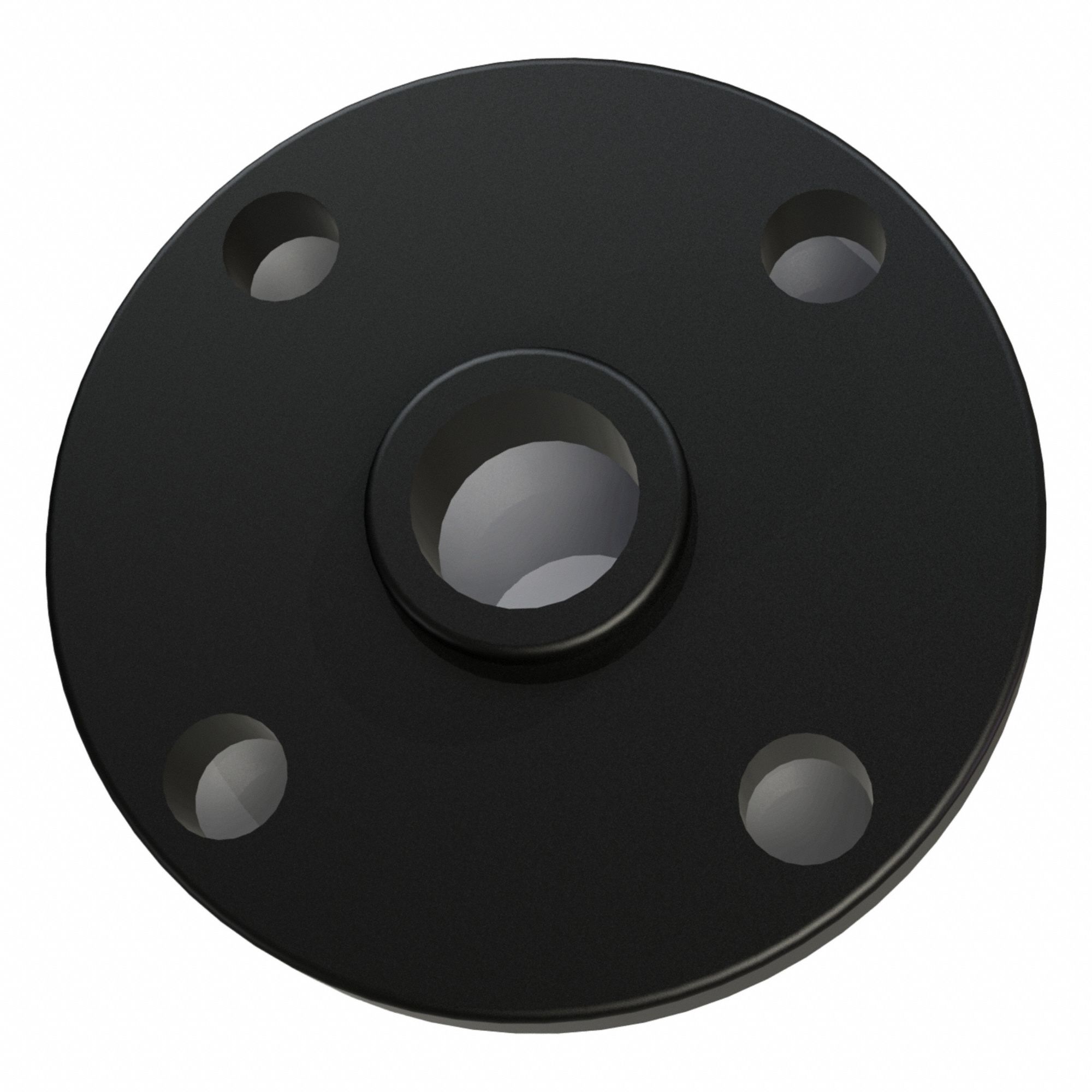 Slip on Flange: Carbon Steel, Reducing Slip On Flange, 2 in Pipe Size, 150