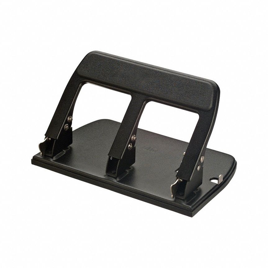 Heavy Duty Paper Punch Three Hole Blk