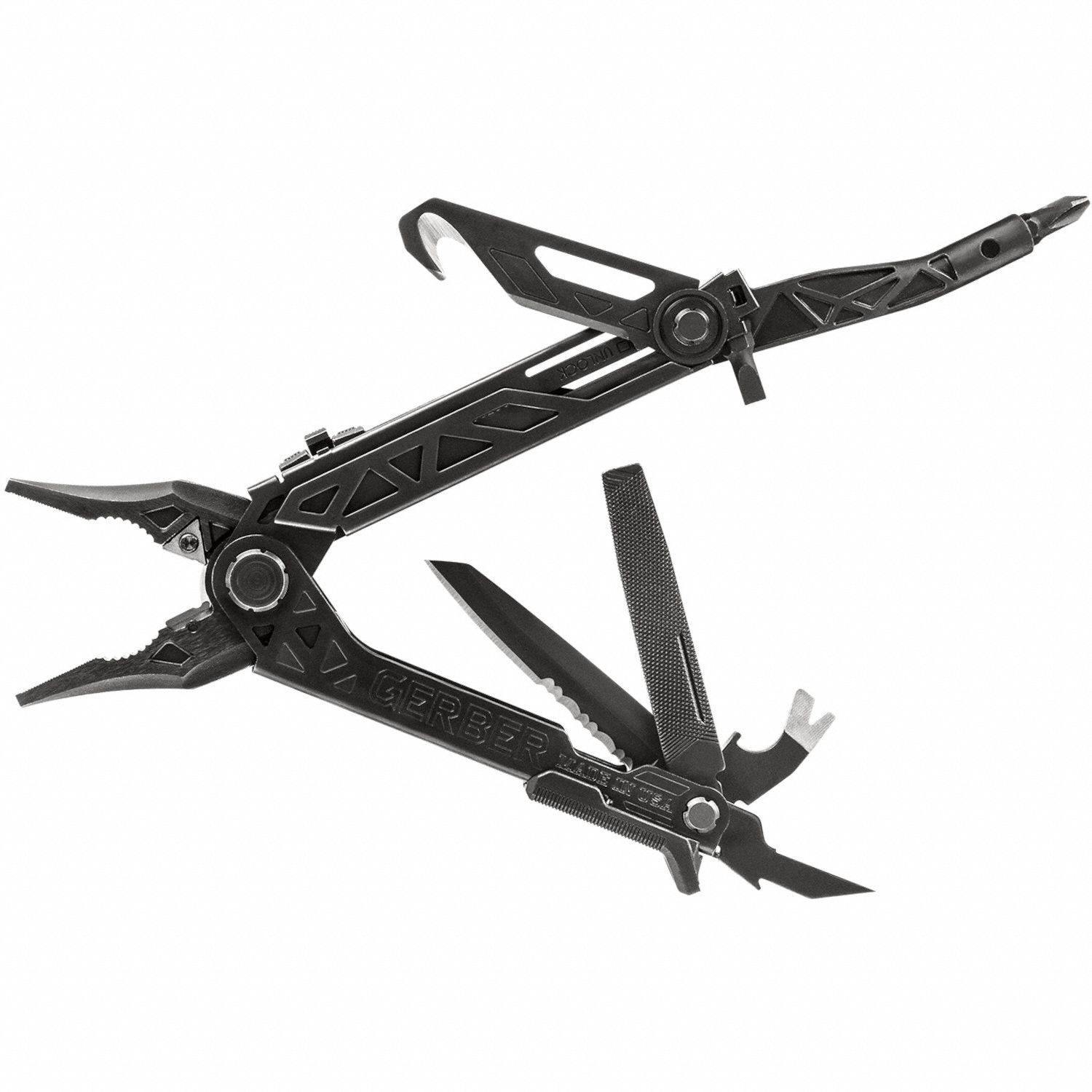 GERBER, Multi-Tool Plier, 14 Tools, Multi-Tool - 806KL0|30-001892 ...