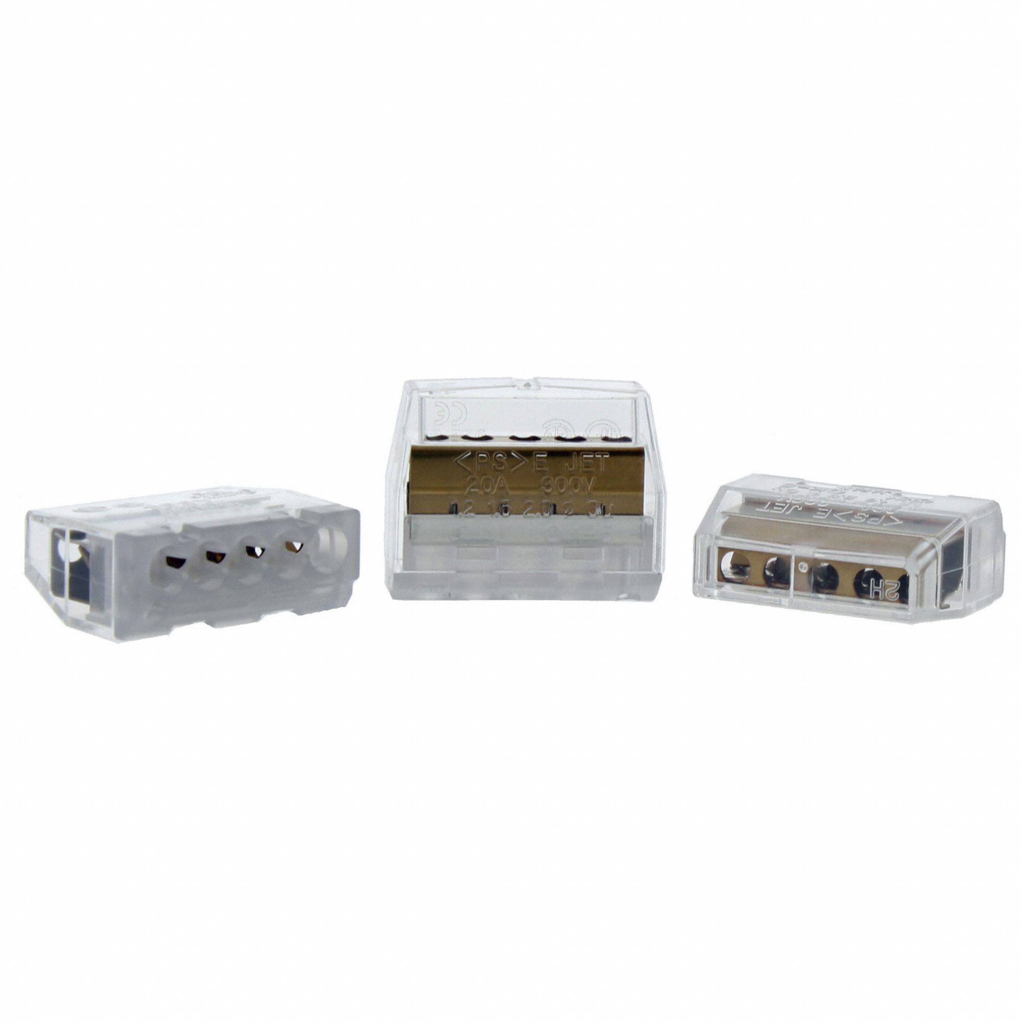 IDEAL, Gray, 5 Ports, Pushin Wire Connector 798HA330087J Grainger