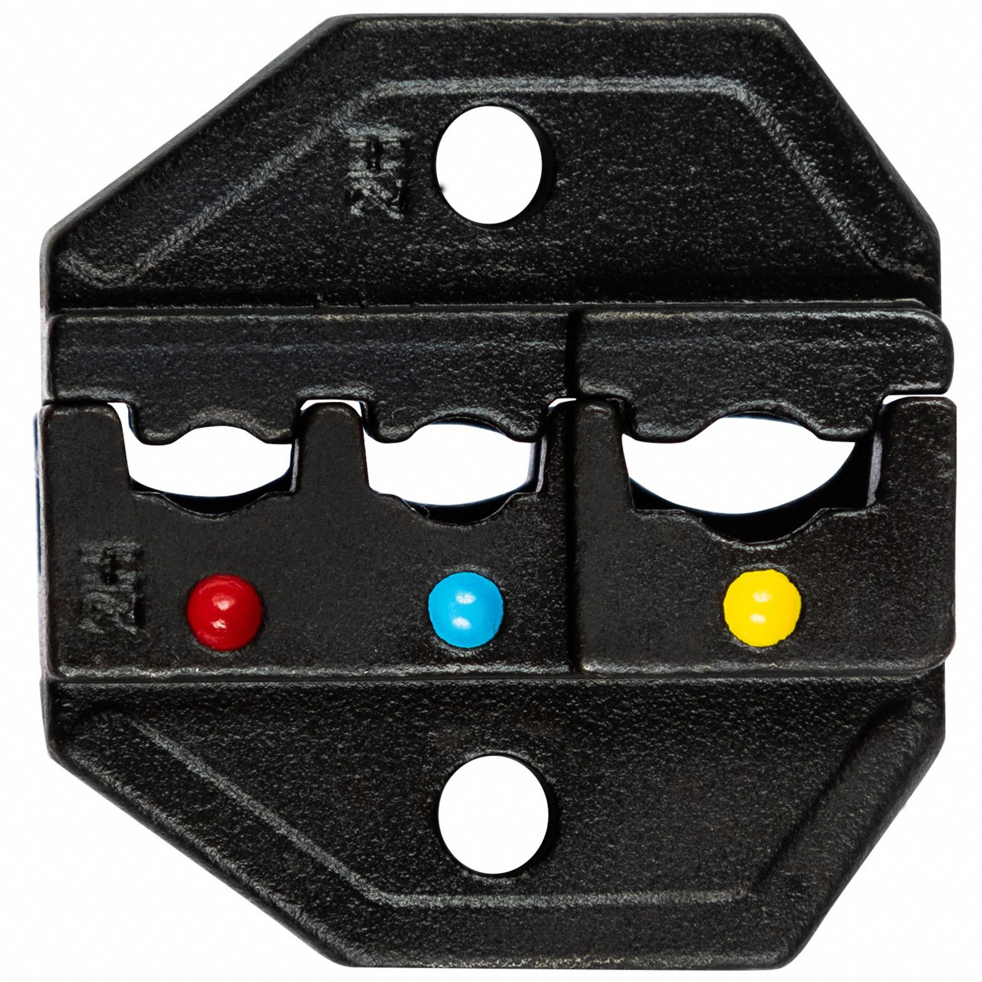 Upper and Lower Crimping Die: Wire, Insulated Terminal, Universal, Universal, 1 Dies in Set