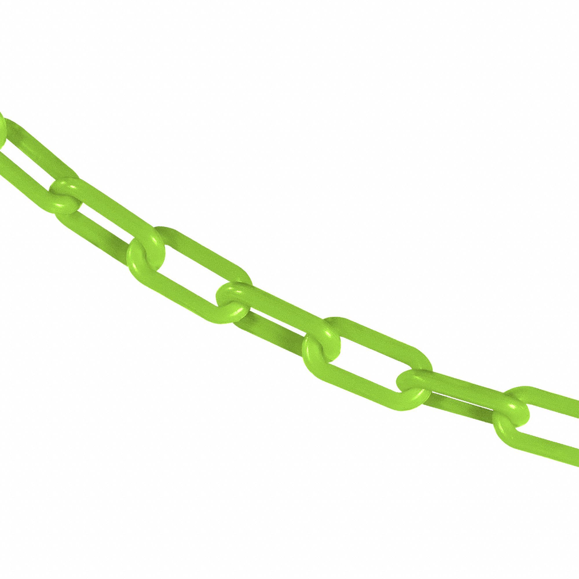 50 ft Lg, Green, Plastic Chain - 44F767|30014-50 - Grainger