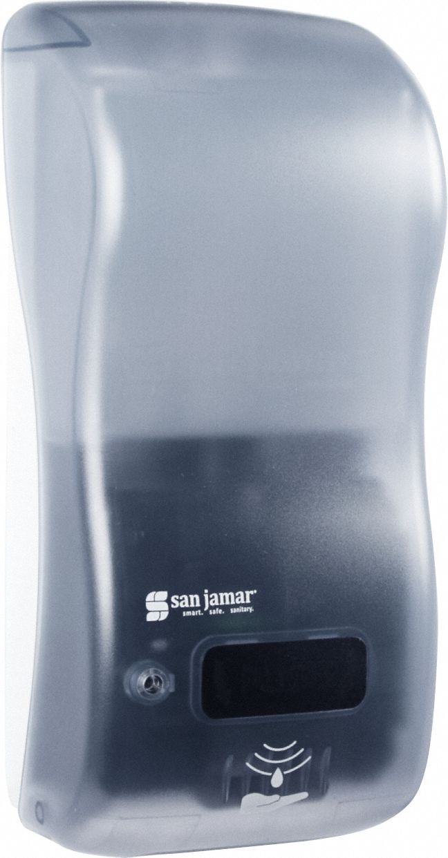 Soap/Sanitizer/Lotion Disp, BLU, 4 inD