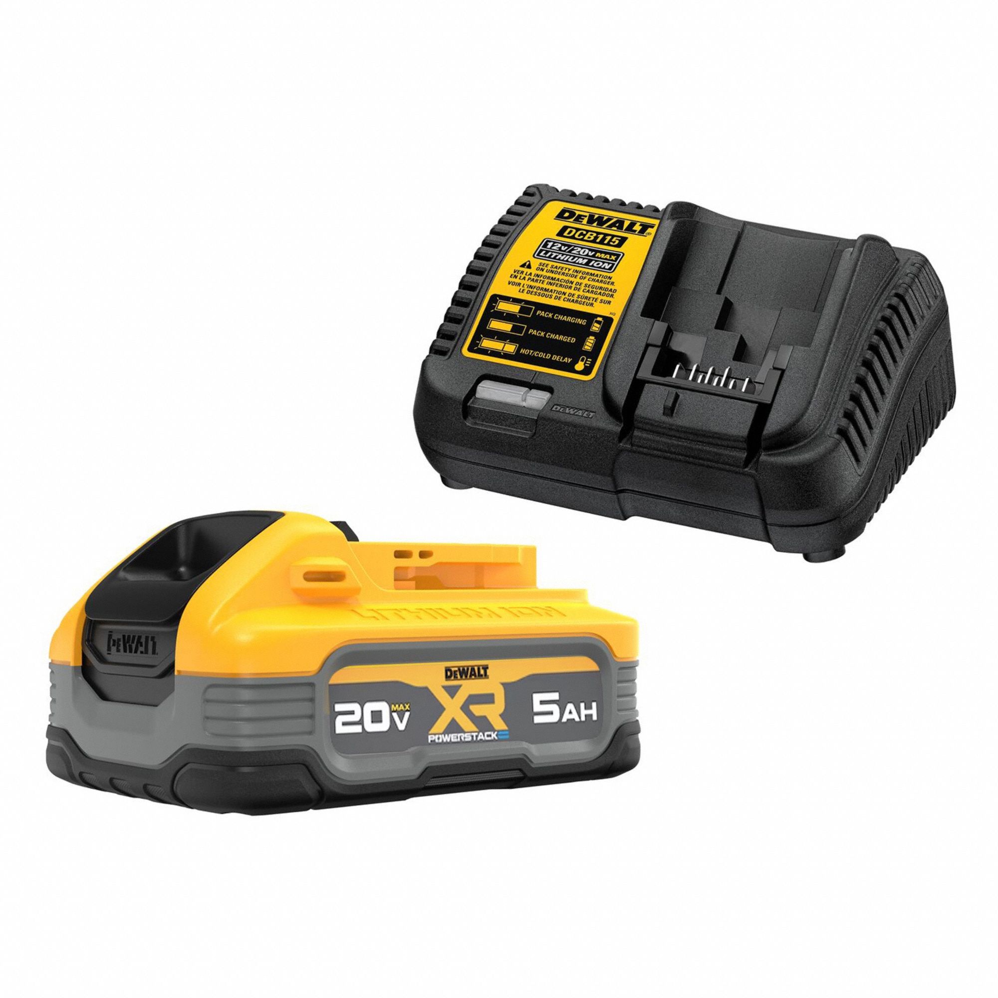 Battery Kit: 20V MAX*, 5 Ah, Battery Included, Charger Included, 20V DC