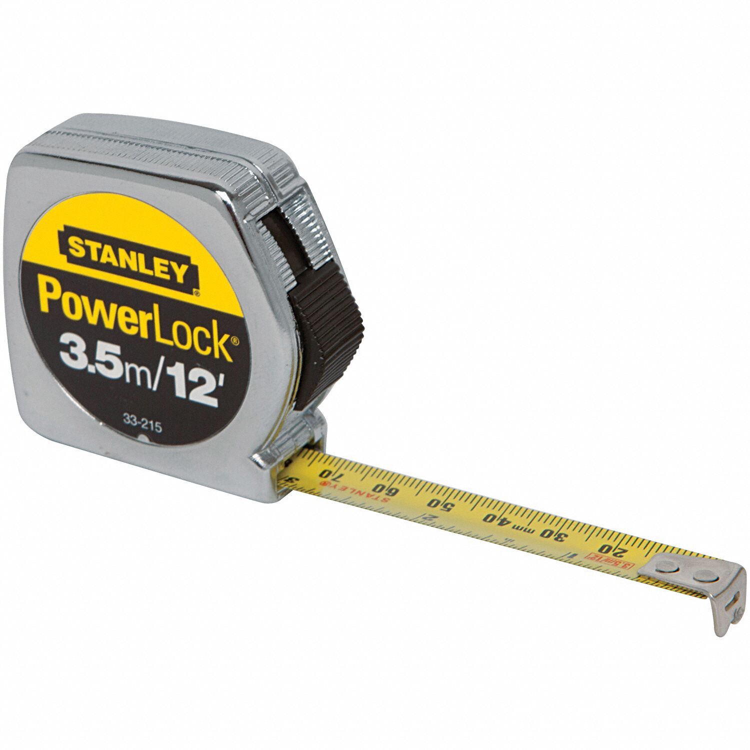 STANLEY Cinta métrica Pro Magnetic Tip 5m Metal Botón 3 remaches - Cintas  de Medir - 28G163