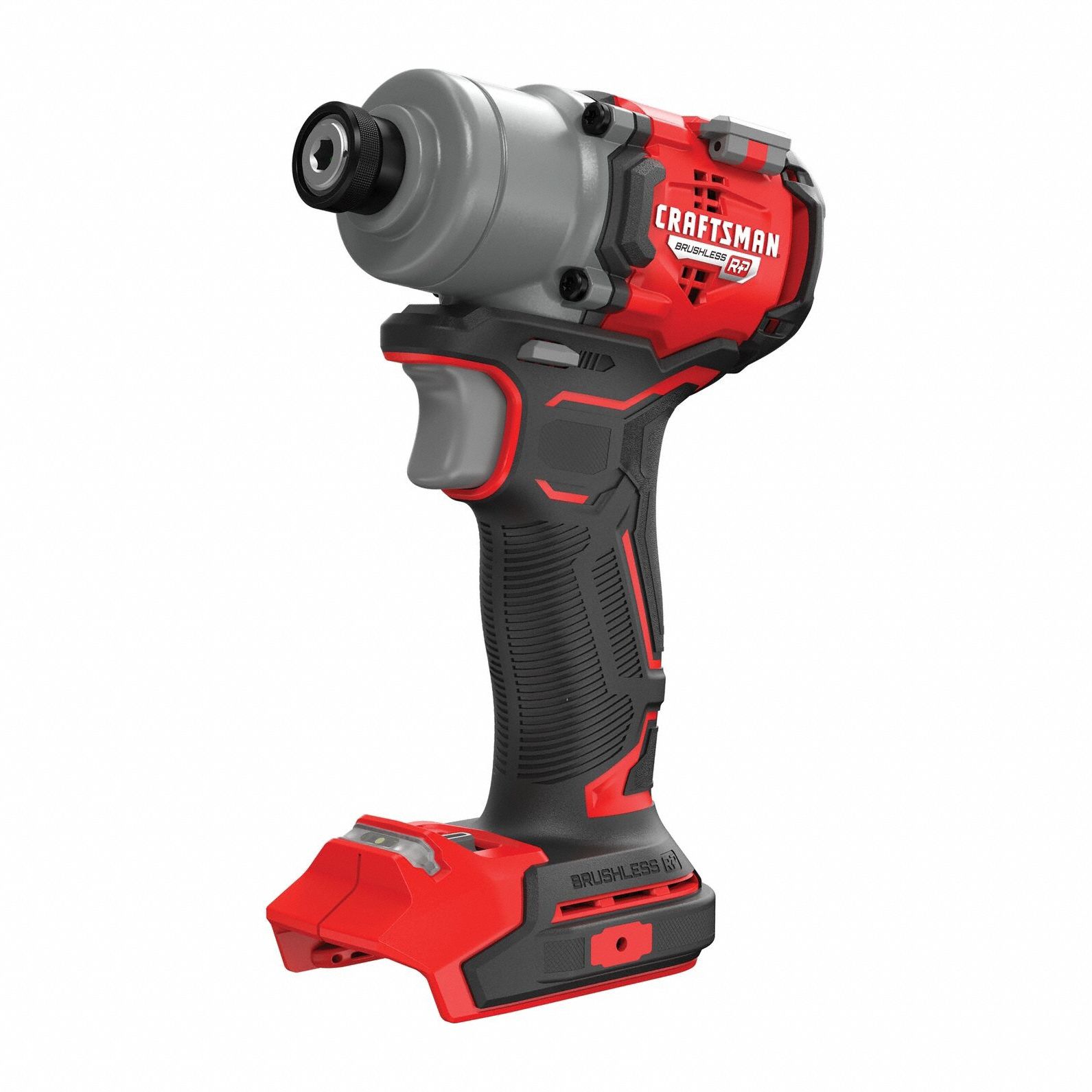 Impact Driver: 1, 800 in-lb Max. Torque, 3, 200 RPM No Load Speed, Brushless, Pistol Grip, Tool Only