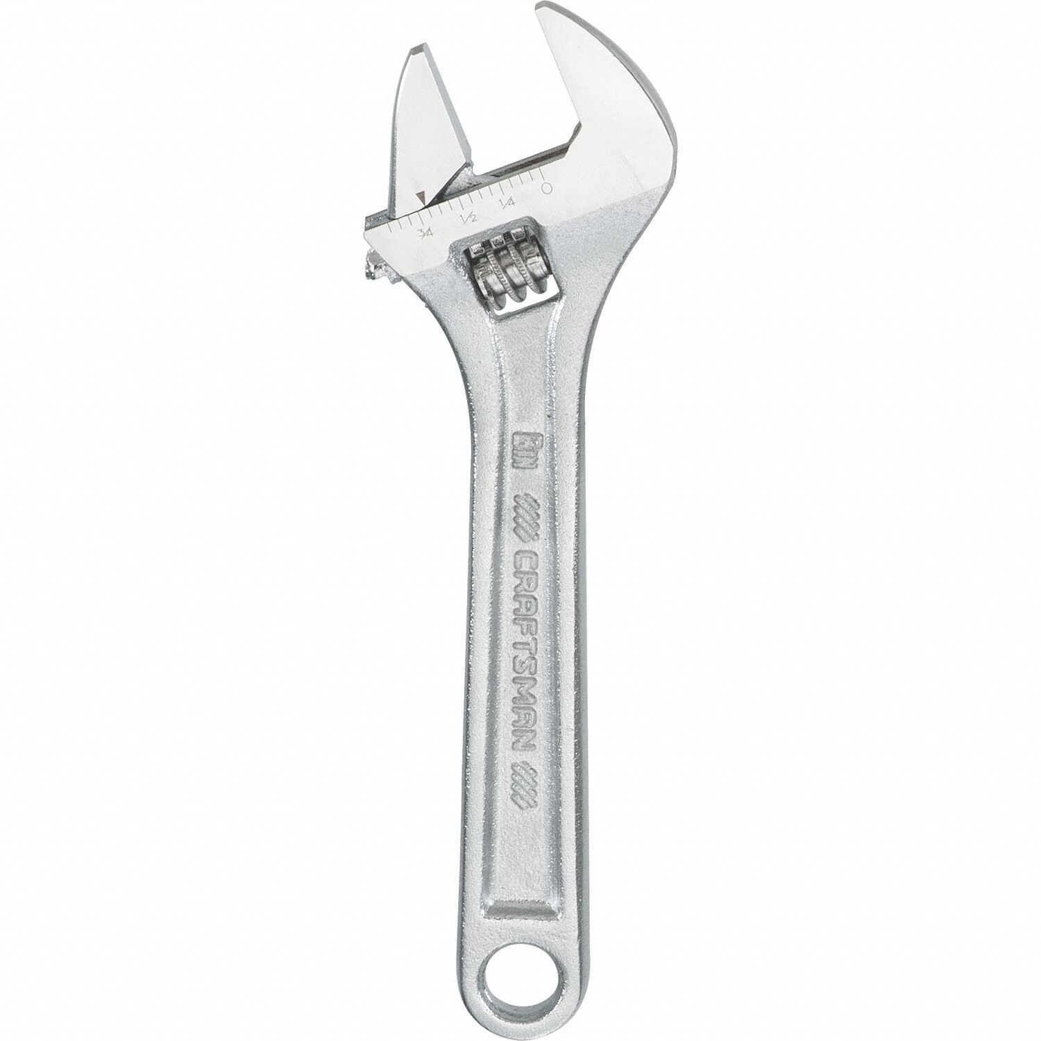 Adj. Wrench, 15/16" Jaw Capacity, 6" L