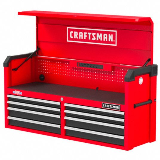 CRAFTSMAN Set of 2 15-Compartment Customizable Organizers - Red Plastic  CMST60932