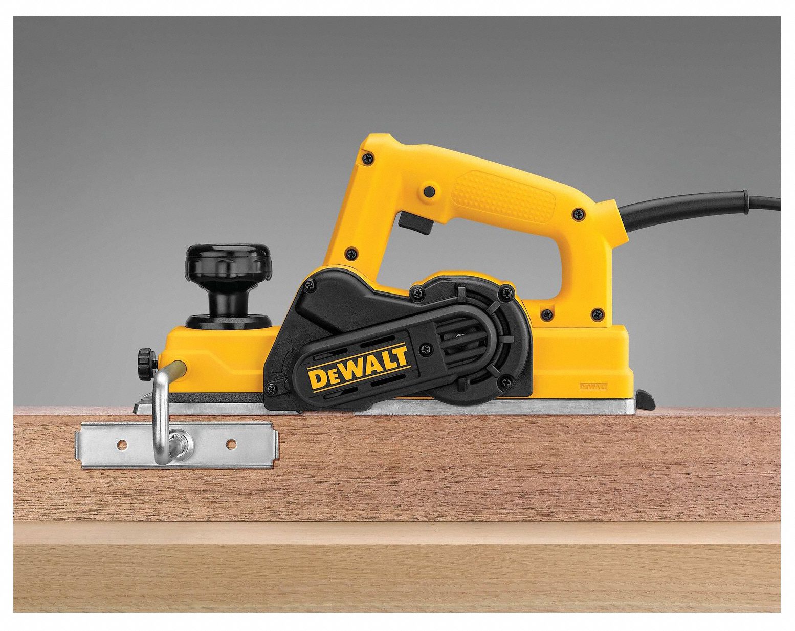 DEWALT Corded Hand Planer Kit Flat, 120V AC, 5.5 A, 3 1/4 in Blade Wd