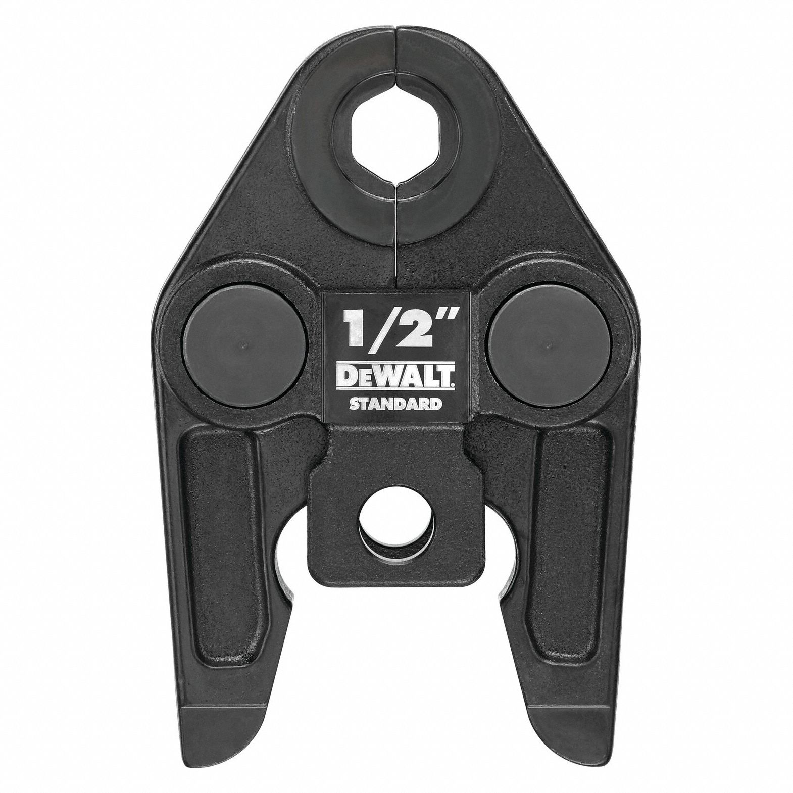 Press Jaws: 1/2 in Pipe, Copper/Stainless Steel, For Professional-Grade Press, Std Tool Types