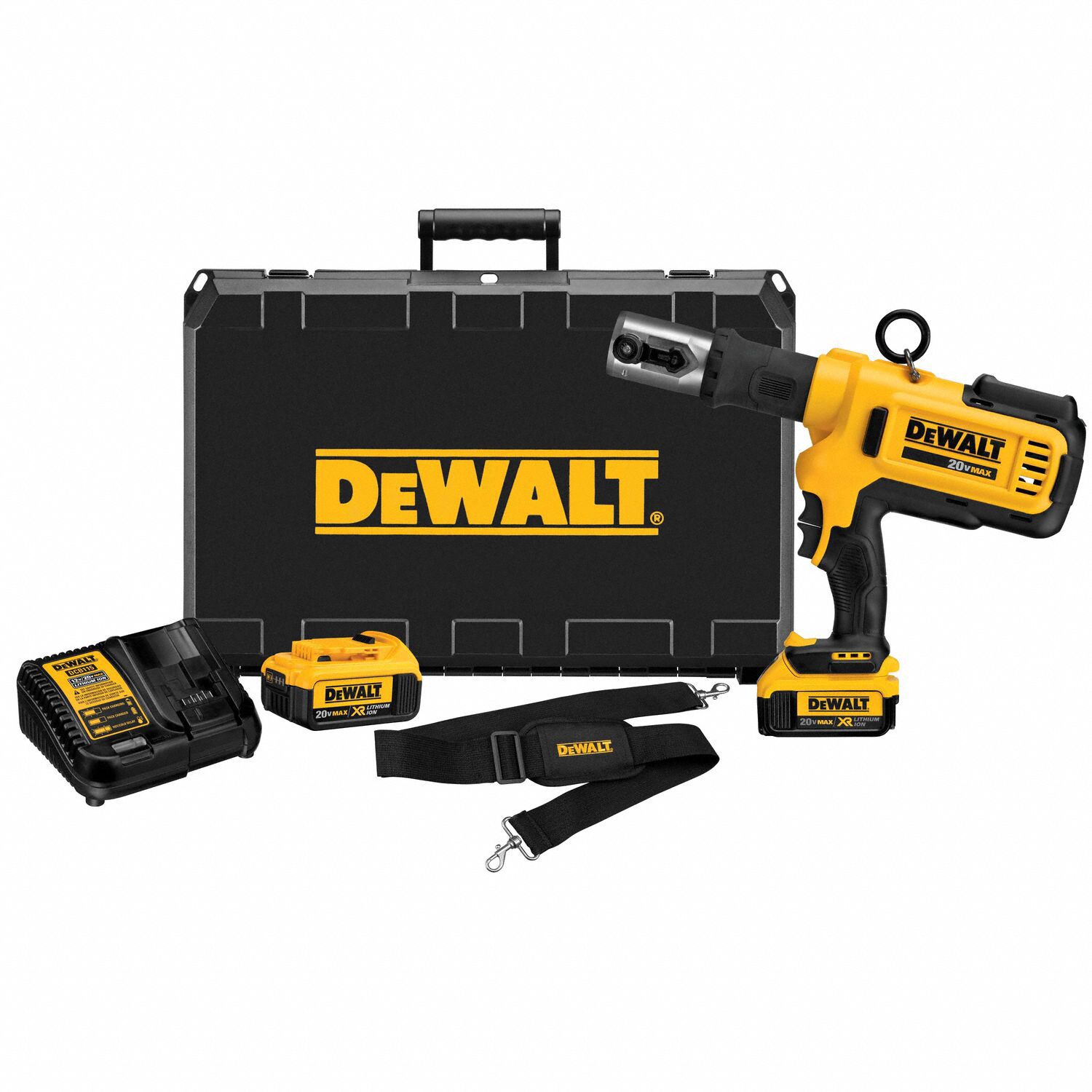 DEWALT Press Tool Kit 20V MAX Std Pistol Grip For 1 2 in to 4 in Pipe Battery Included