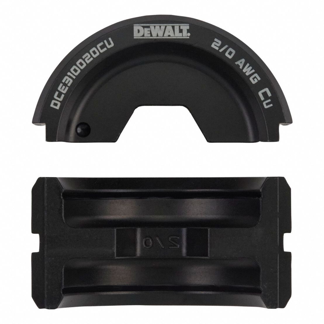 Die Set: For DCE310, U-Die, 2/0 AWG Copper U-Die