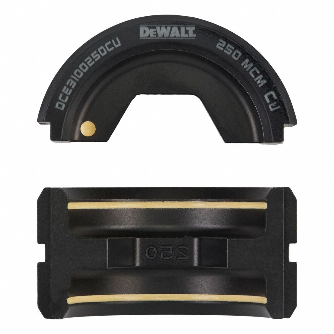 Die Set: For DCE310, U-Die, 250 kcmil Copper U-Die