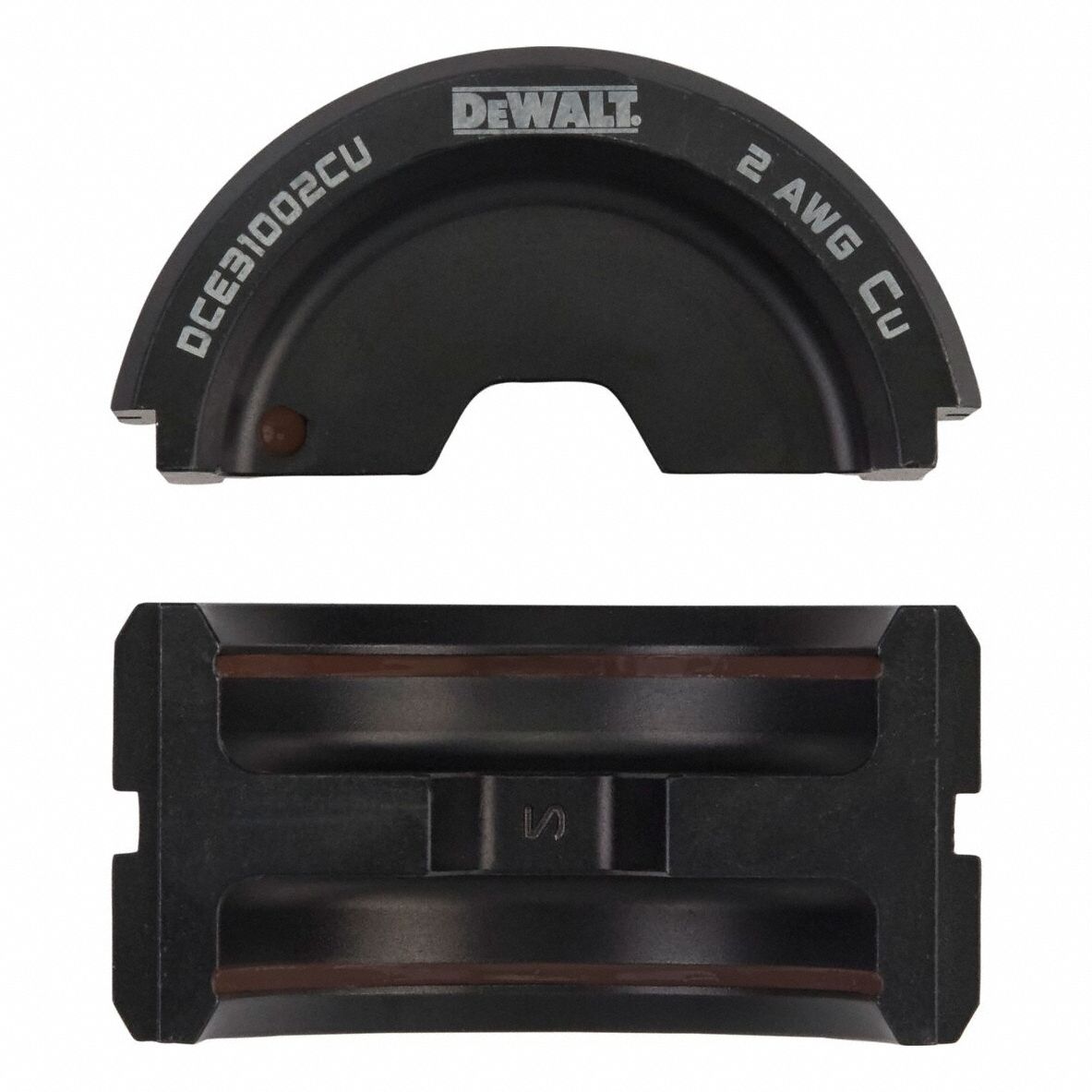 Die Set: For DCE310, U-Die, #2 AWG Copper U-Die