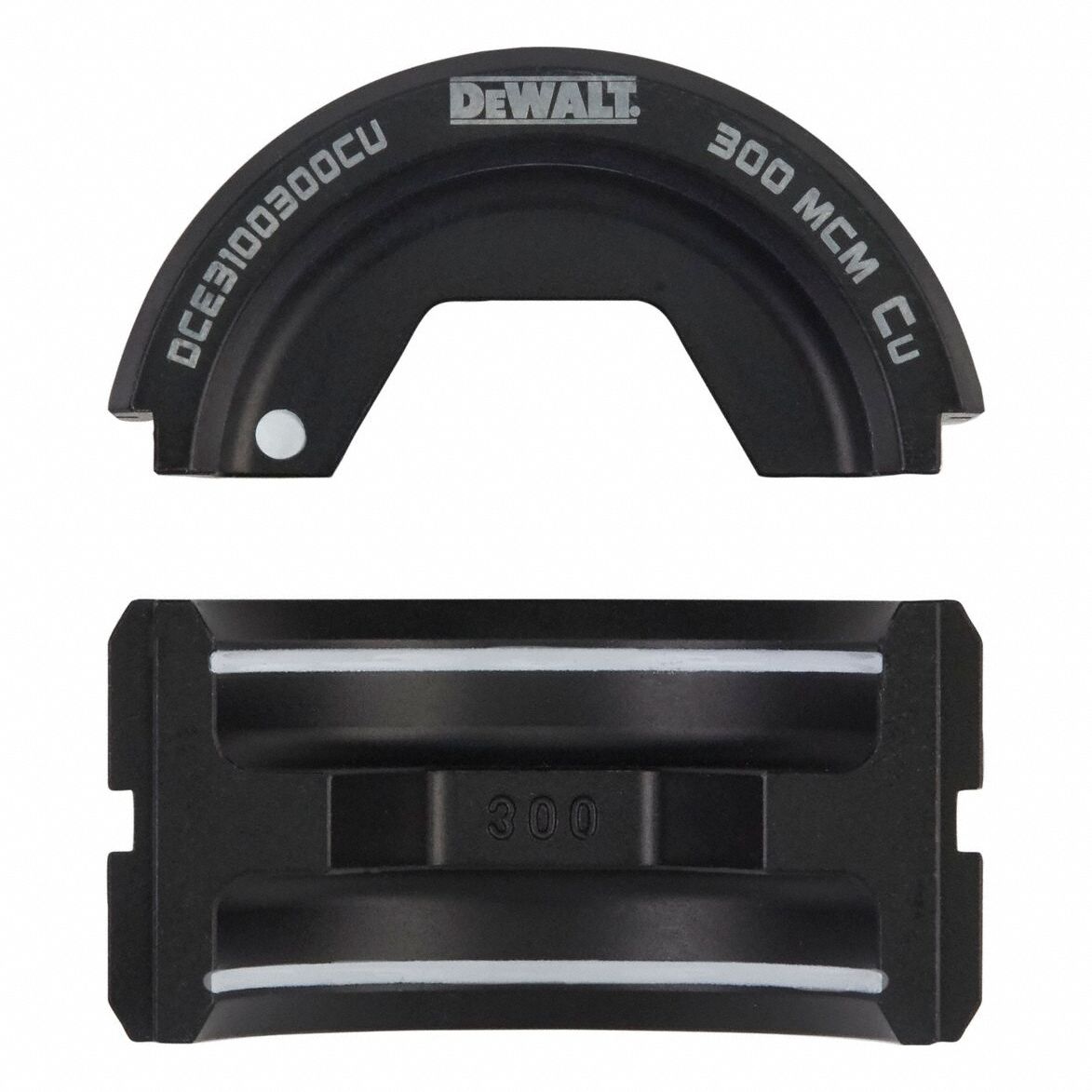 Die Set: For DCE310, U-Die, 300 kcmil Copper U-Die