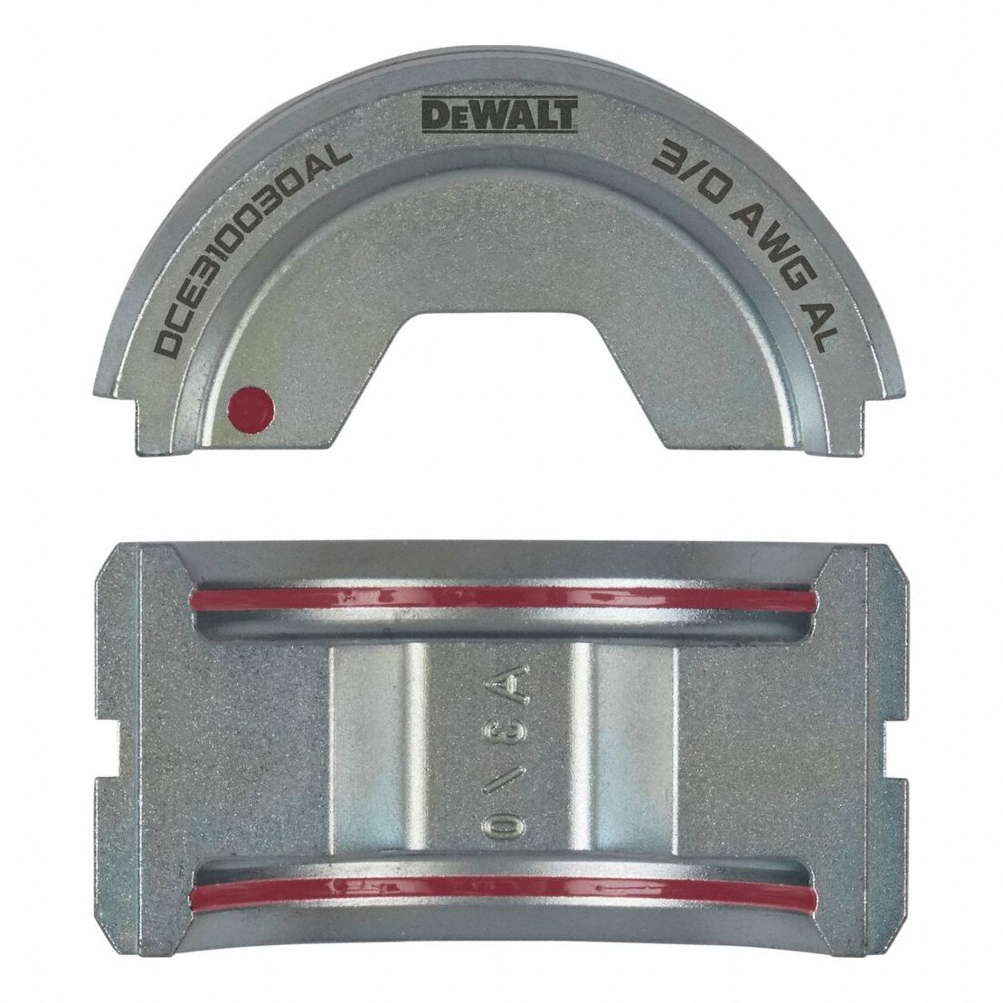 Die Set: For DCE310, U-Die, 3/0 AWG Aluminum U-Die