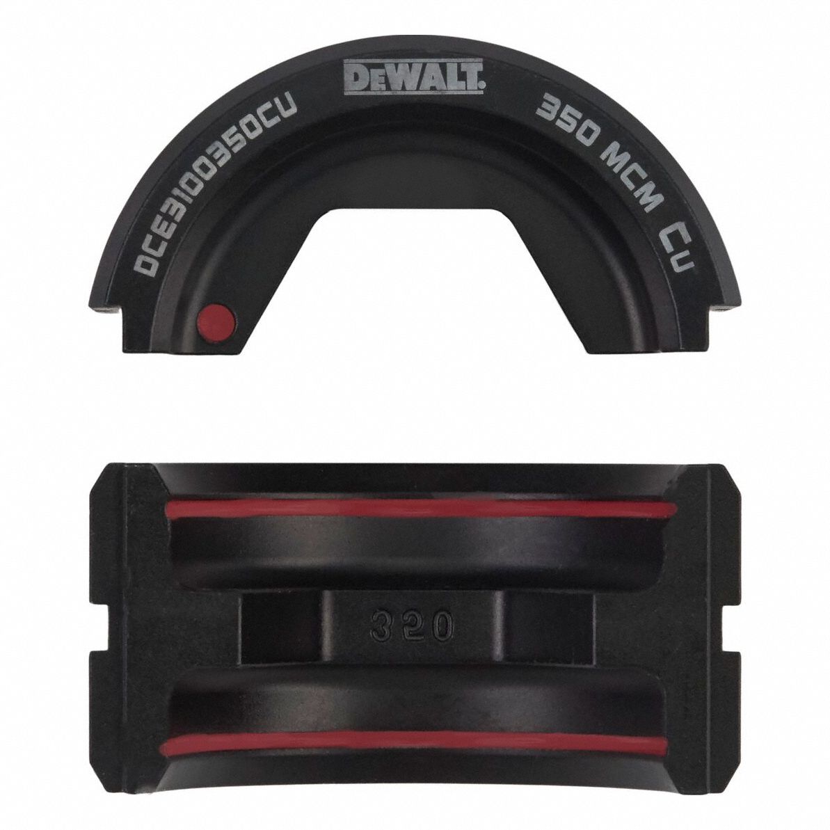 Die Set: For DCE310, U-Die, 350 kcmil Copper U-Die