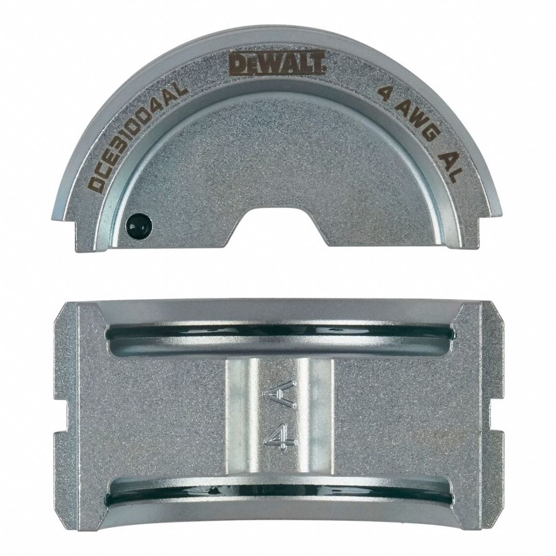 Die Set: For DCE310, U-Die, #4 AWG Aluminum U-Die
