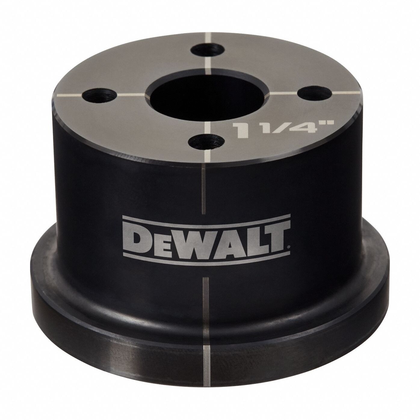 Knockout Die: 10 ga Sheet Metal Capacity (Steel), 1 1/4 in Nominal Size, Round, DCE600114D