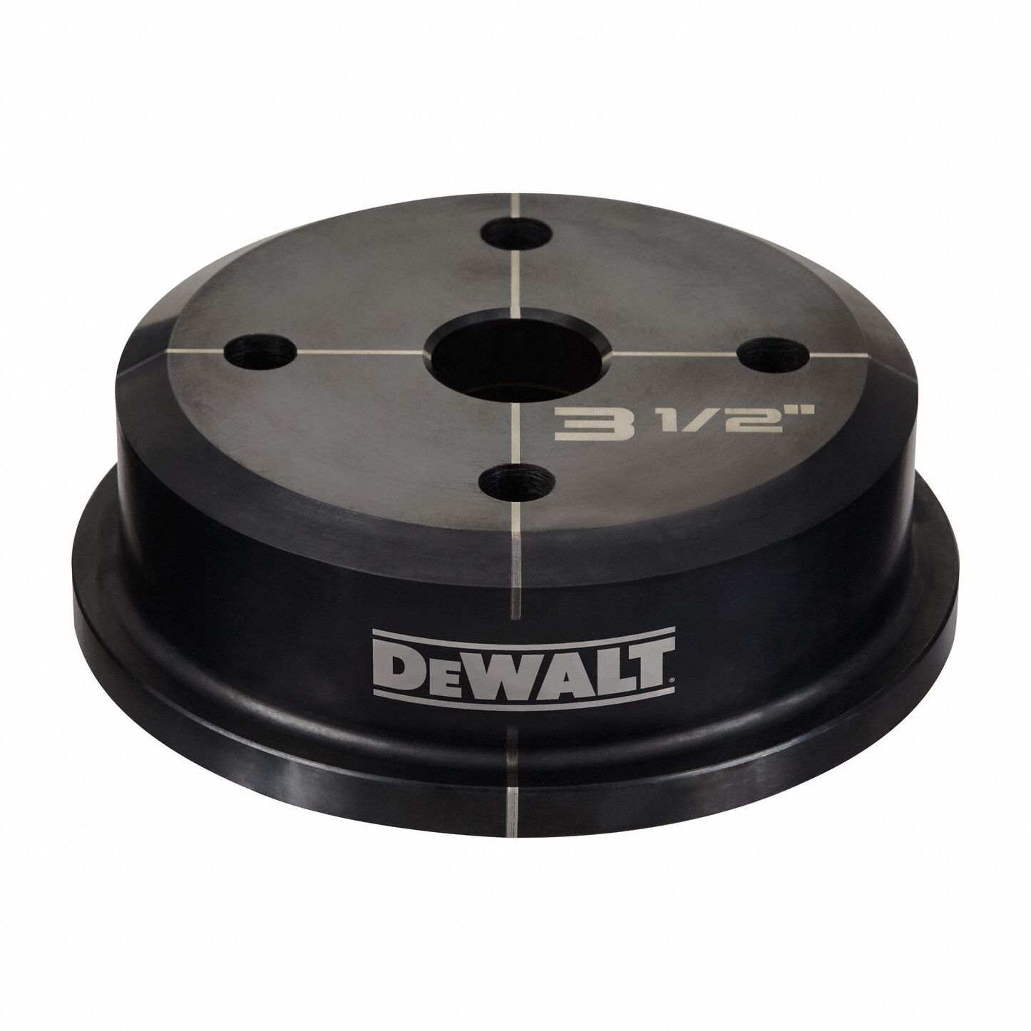 Knockout Die: 10 ga Sheet Metal Capacity (Steel), 3 1/2 in Nominal Size, Round, DCE600312D