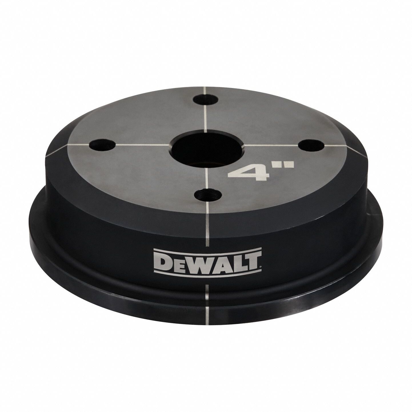 Knockout Die: 10 ga Sheet Metal Capacity (Steel), 4 in Nominal Size, Round, DCE600400D