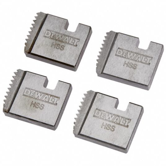 DEWALT Threading Machine Die Head Set Manual, 11 1/2 Threads per Inch