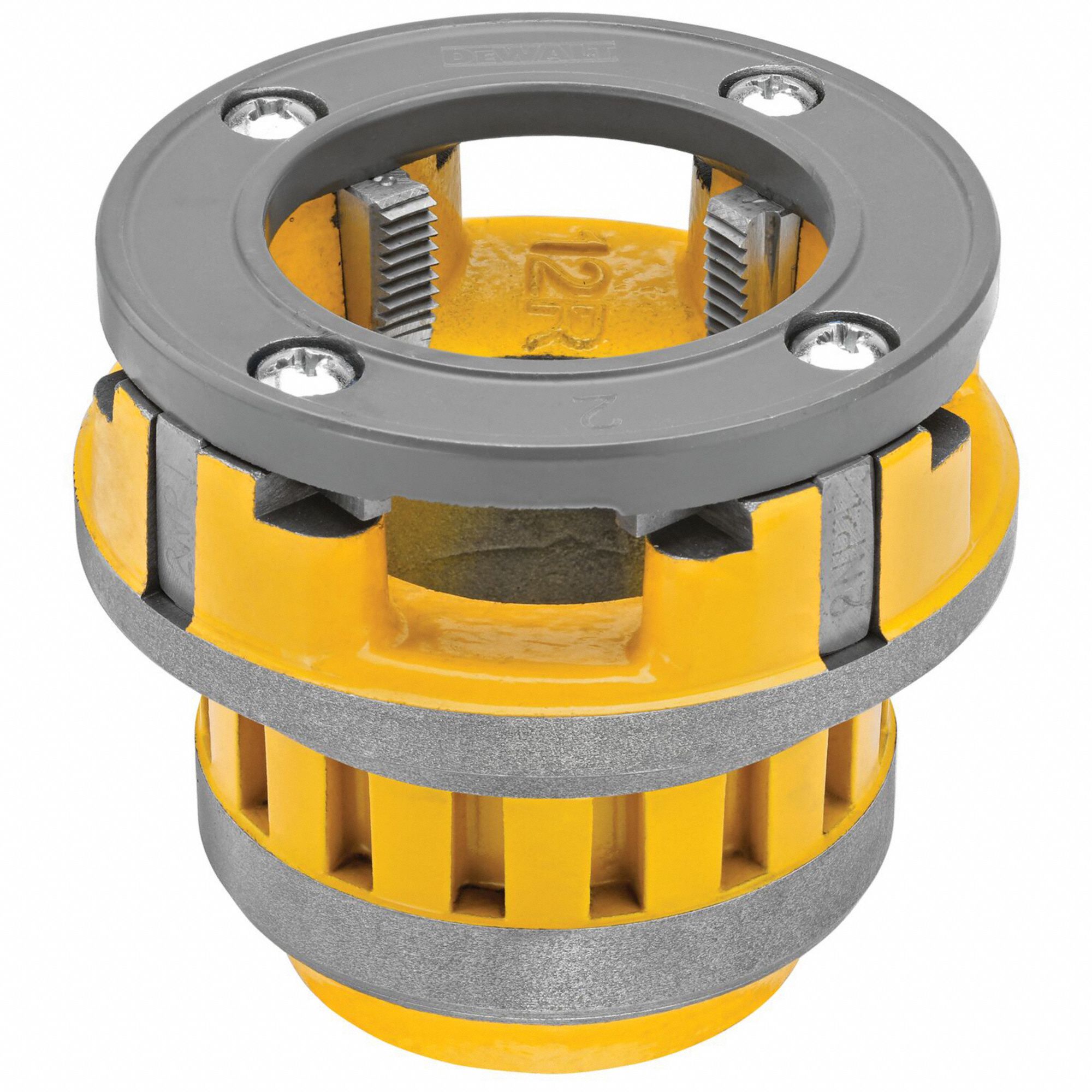 Manual Threader Die Head: 12R, For 2 in Pipe, NPT, High Speed Steel, Right Hand