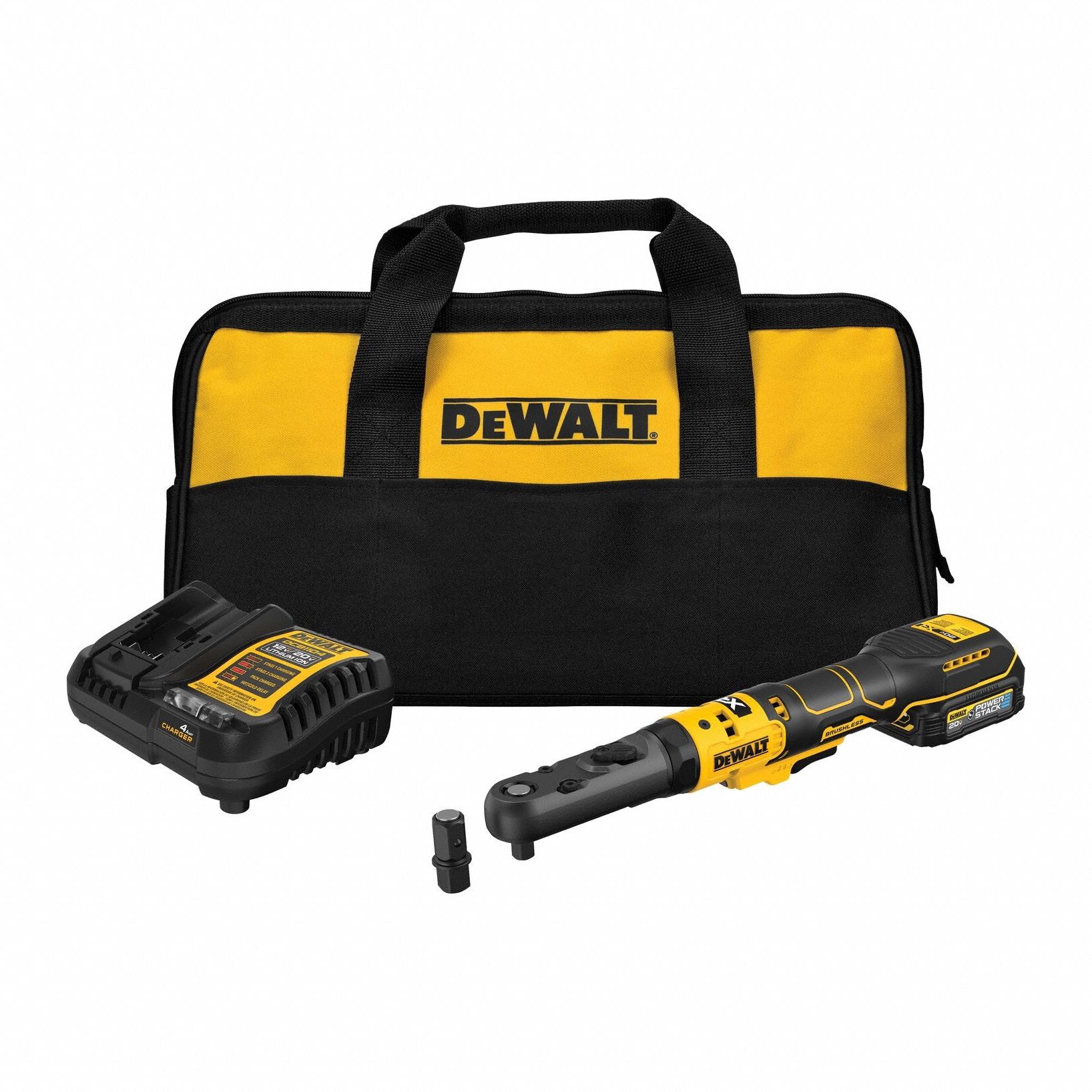 Ratchet: 75 ft-lb Fastening Torque, 75 ft-lb Torque - Max, 300 RPM No Load Speed, Brushless