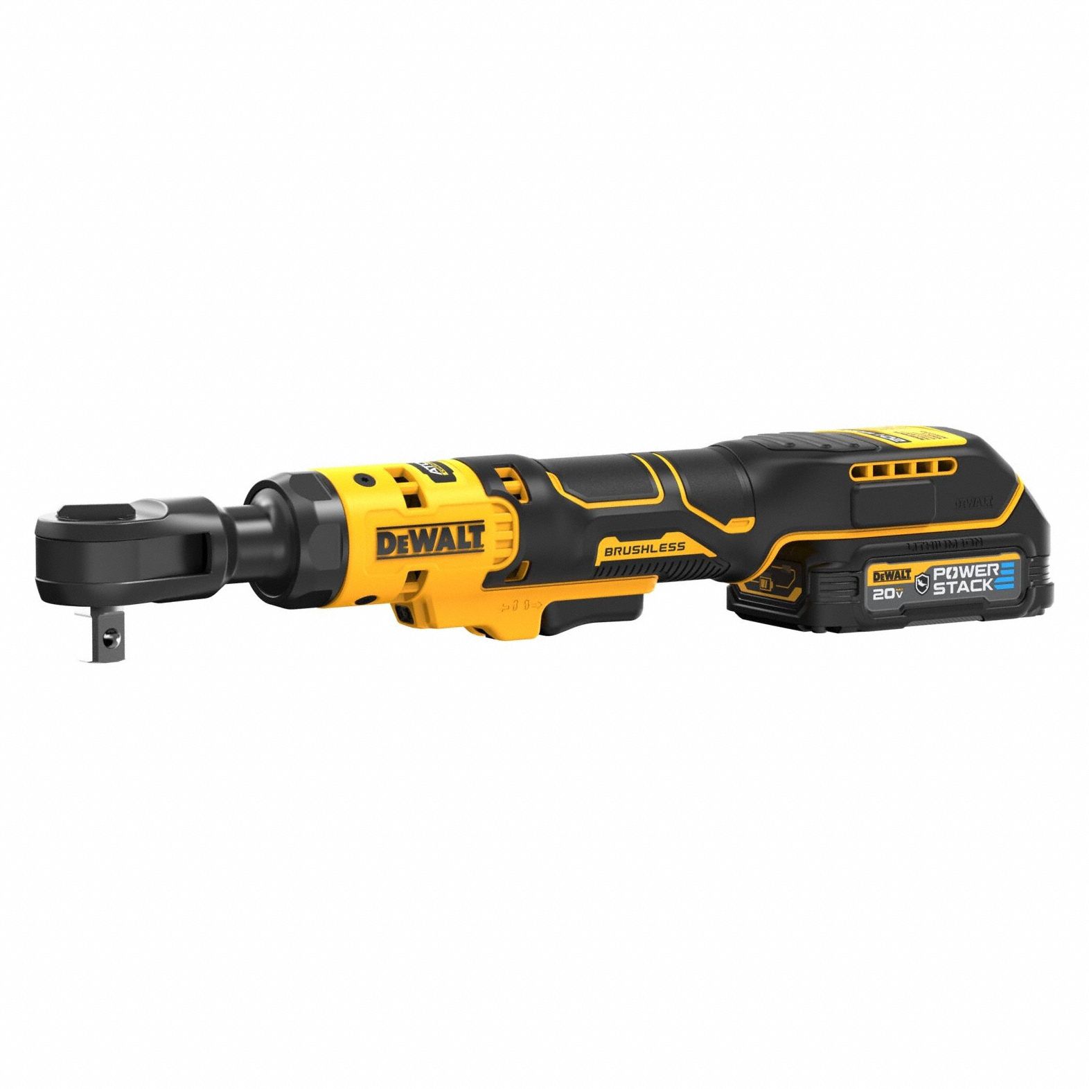 Ratchet: 70 ft-lb Fastening Torque, 70 ft-lb Torque - Max, 250 RPM No Load Speed, Brushless