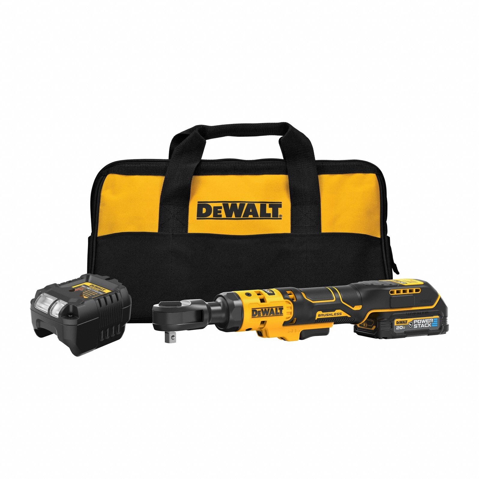 Ratchet: 70 ft-lb Fastening Torque, 70 ft-lb Torque - Max, 250 RPM No Load Speed, Brushless